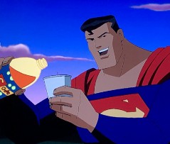 superman dink soda